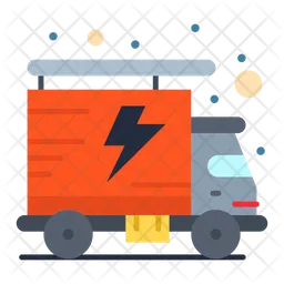 Electric Truck  Icon