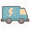 Electric Truck Commercial Vehicle Commercial Auto Icon