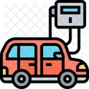 Electric Van Rechargeable Van Rechargeable Icon