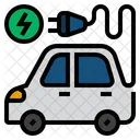Electric Vehicle  Icon