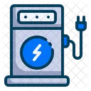 Electric Vehicle Charging Station  Icon