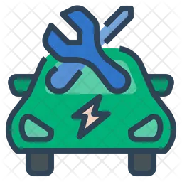 Electric Vehicle Maintenance And Repair  Icon
