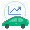 Electric Vehicle Market Growth  Icon