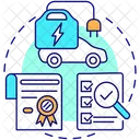 Electric vehicles infrastructure standardization  Icon