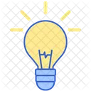 Electric Waste Light Bulb Waste Icon