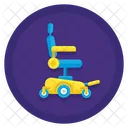 Electric Wheelchair Icon