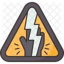 Electrical Hazard Voltage Icon