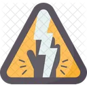 Electrical Hazard Voltage Icon