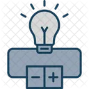 Electrical Circuit Light Bulb Icon