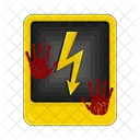 Electrical Danger Warning Electrical Hazard Icon