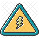 Electrical Danger Sign  Icon