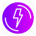 Electrical Danger Sign  Icon