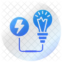 Electrical Energy Bulb Light Icon