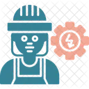 Engineer Electrician Technician Icon