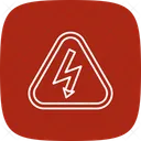 Electrical Hazard Safety Warning Icon
