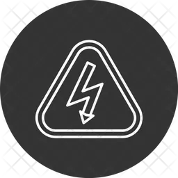 Electrical Hazard  Icon