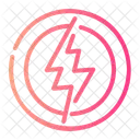Electrical Shock Warning Sign Icon