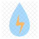 Electrical Water Day Water Saving Icon