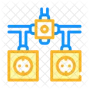 Electrical Installation  Icon