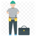 Electrical Toolkit Electrician Technician Icon