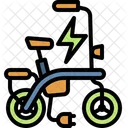 Electricbike Scooter Ecology Icon