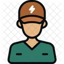 Avatar Electric Electrician Icon