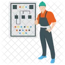 Electrical Services Electrical Engineer Electrician Icon