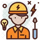 Electrician Profession Professional Icon