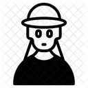 Electrician Worker Man Icon