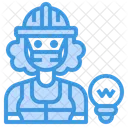 Electrician Job Occupation アイコン