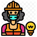 Electrician Job Occupation アイコン