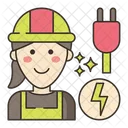 Electrician Professions Professional アイコン