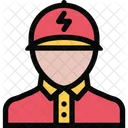 Electrician Plumber Cleaning Icon