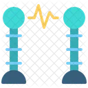 Electricidad Experimento Ciencia Icono