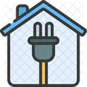 Electricidad del hogar  Icono