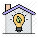 Electricidad Del Hogar Hogar Energia Icono