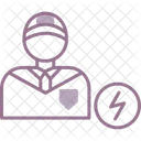 Electricien Avatar Ingenierie Icône