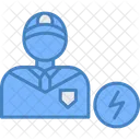 Electricien Avatar Ingenierie Icône