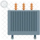 Electricite Transformateur Puissance Icône