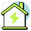 Électricité domestique  Icône