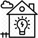 Électricité domestique  Icône