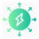 Electricity Technology Flash Icon