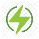 Electricity Recycle Electricity Electriuc Charge Icon