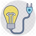 Electricity Bulb Light Icon