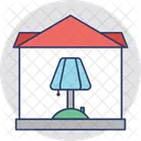 Electricity Lamp Table Icon