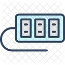 Electricity Extension Cable Extension Lead Icon