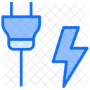 Electricity Thunderbolt Power Icon