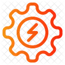 Electricity Setting Gear Icon