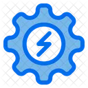 Electricity Setting Gear Icon