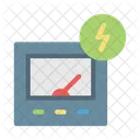 Electricity Meter Measure Icon